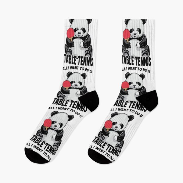 Item preview, Panda Table Tennis All I Want To Do Is Funny Bear Player designed and sold by GrandeDuc.