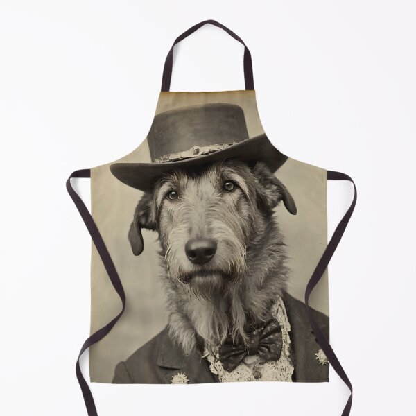 Item preview, Irish Wolfhound Vintage Cowboy #2 designed and sold by TheHotEnd.