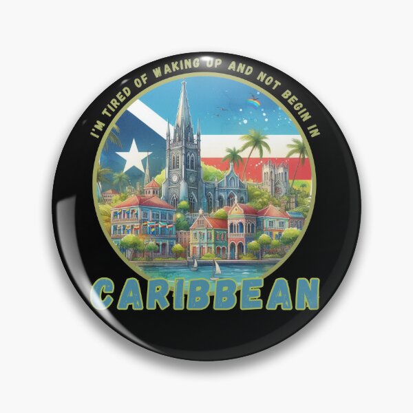 Item preview, I'm Tired of Waking Up and Not Being in Caribbean designed and sold by Azrora.