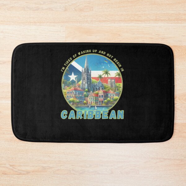 Item preview, I'm Tired of Waking Up and Not Being in Caribbean designed and sold by Azrora.