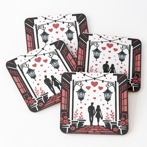 Item preview, Couple walk in Japanese style designed and sold by AdamMuranski.