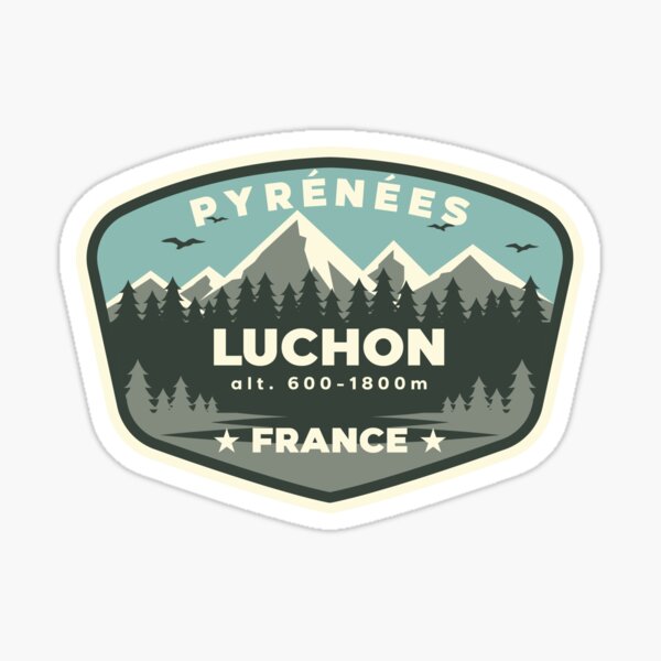 Item preview, Luchon ski resort in the Pyrenees in France designed and sold by BorJam.