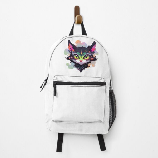 Item preview, Handsome, cool and cute colorful cat head LOGO 14 designed and sold by slamnoah.