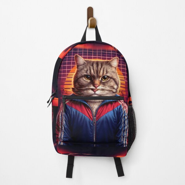 Item preview, Tabby cat in track suit jacket designed and sold by AnnArtshock.