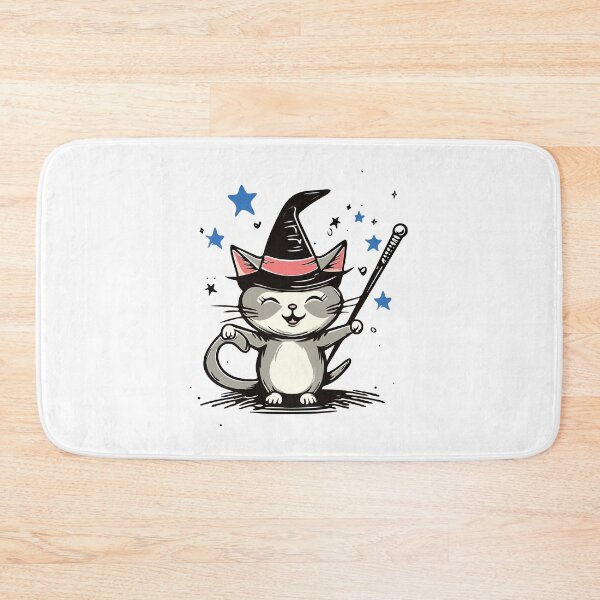 Item preview, Happy Magician Kitty designed and sold by TheRealmWithin.