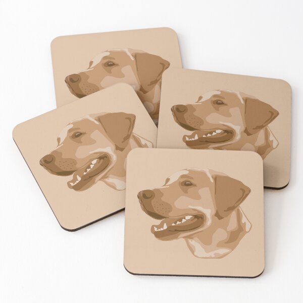Item preview, DuFauna Brown Labrador Retriever Face Portrait designed and sold by DuFauna.