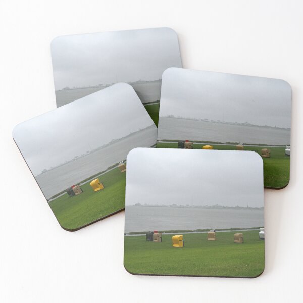 Item preview, Green Beach in the Rain designed and sold by Calidris Fotografie Steffi & Ben Köppler.