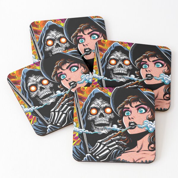 Item preview, Trippy Psychedelic Grim Reaper Mind Control designed and sold by AIPixelMaster.