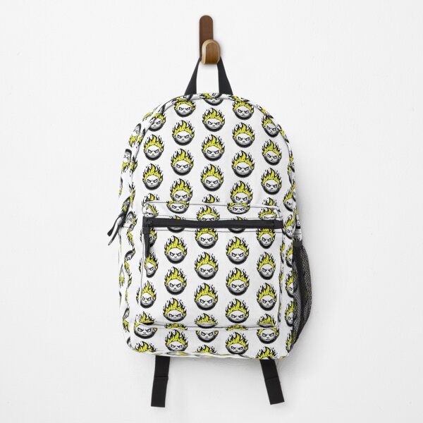 Item preview, Cartoon Face on Fire Artistic Yellow designed and sold by Andrew Frelas.