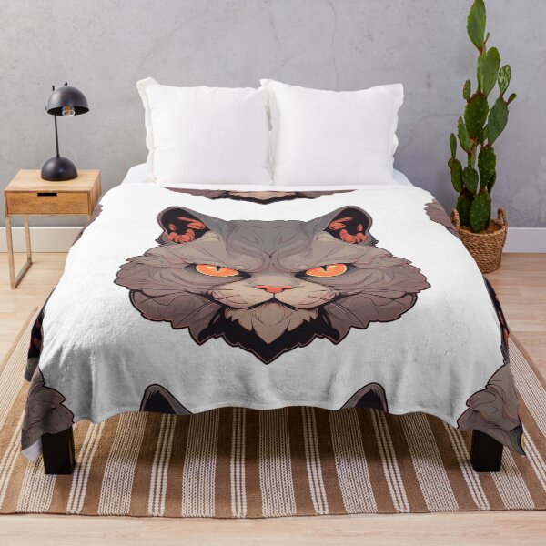 Item preview,  Handsome, cool and cute colorful cat head LOGO 16 designed and sold by slamnoah.