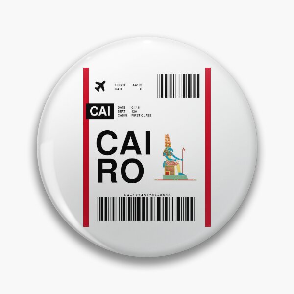 Item preview, Cairo Boarding Pass designed and sold by RabbitK.