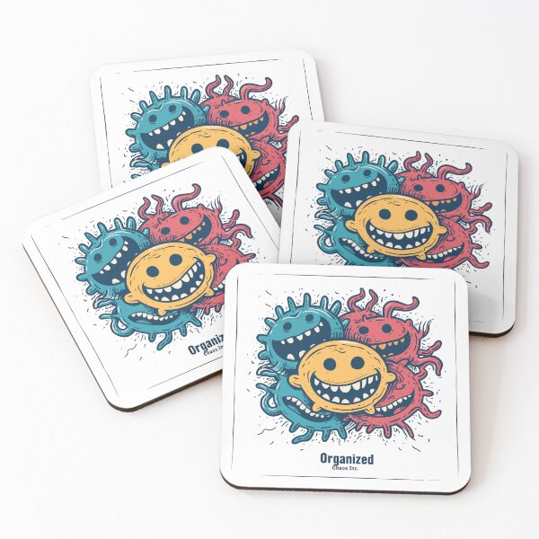 Item preview, Organized Chaos INC monsters  designed and sold by TheRealmWithin.