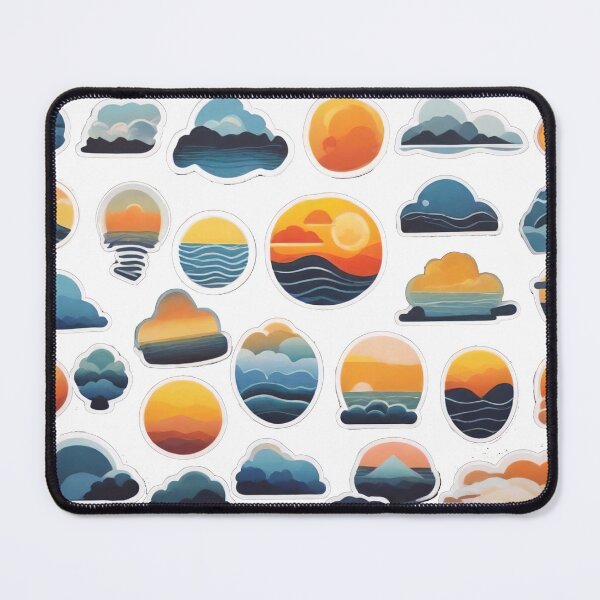 Item preview, Abstract Skyline Horizons (473) designed and sold by WASjourney.