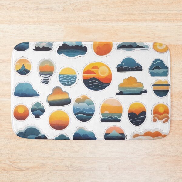 Item preview, Abstract Skyline Horizons (473) designed and sold by WASjourney.