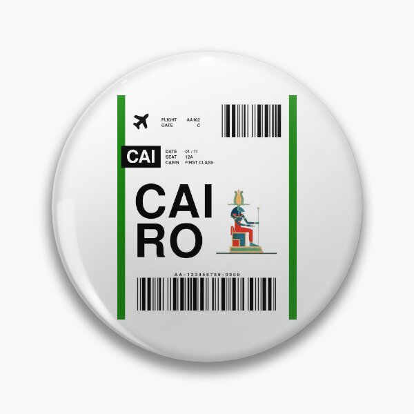 Item preview, Cairo Boarding Pass designed and sold by RabbitK.