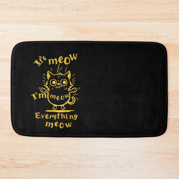 Item preview, A yellow Funy cat its meow  designed and sold by coyoteink.
