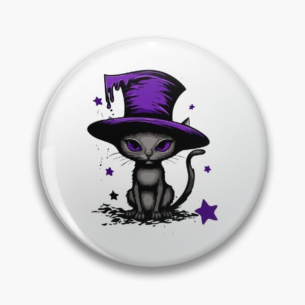 Item preview, Top Hat Magic Cat designed and sold by TheRealmWithin.