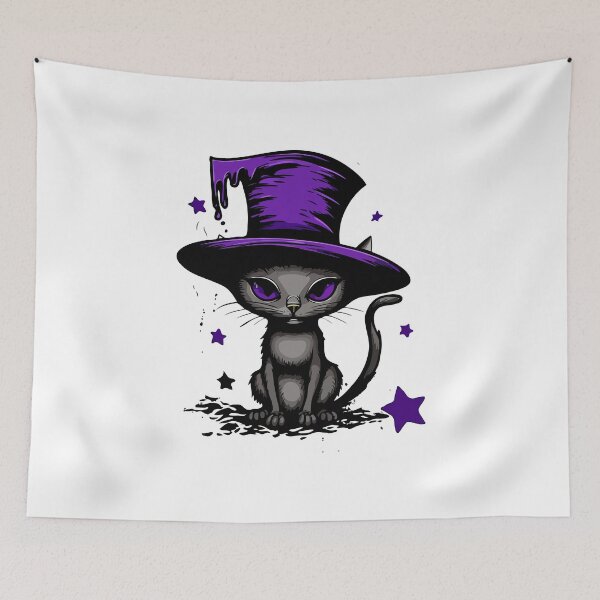 Item preview, Top Hat Magic Cat designed and sold by TheRealmWithin.