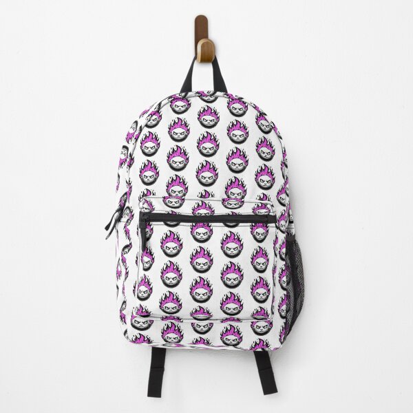 Item preview, Cartoon Face on Fire Artistic Pink designed and sold by Andrew Frelas.