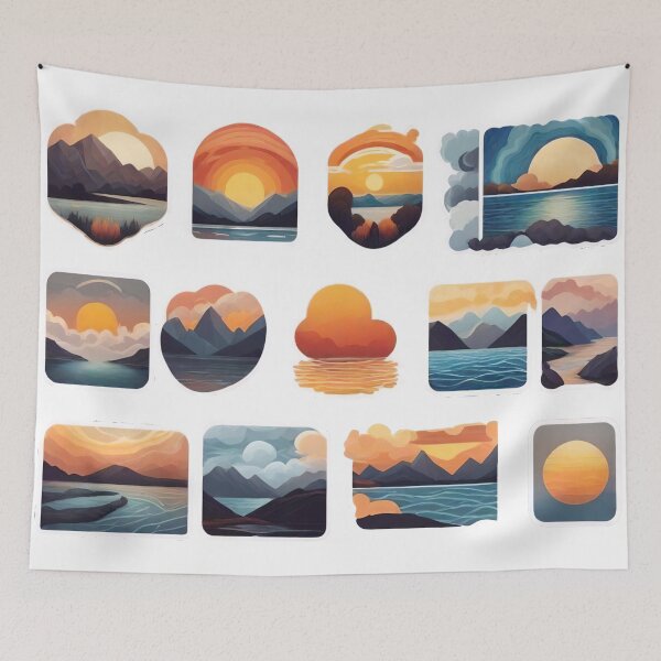 Item preview, Lakeside Abstractions (475) designed and sold by WASjourney.