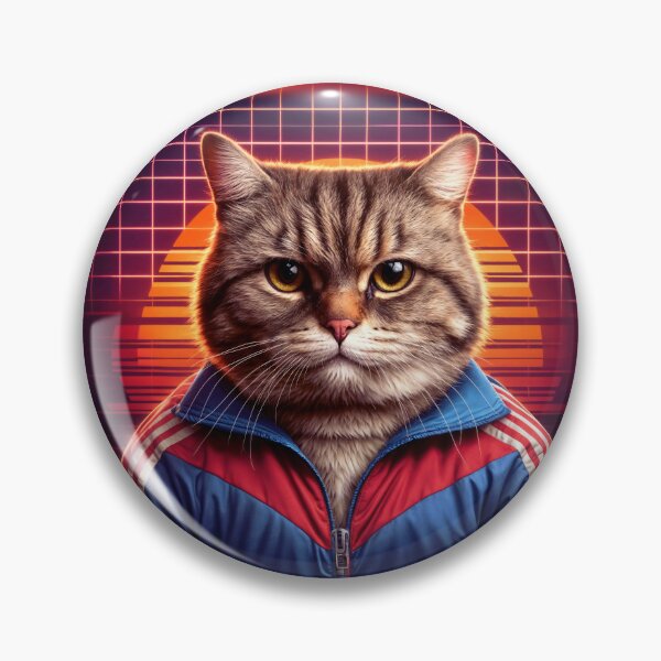 Item preview, Tabby cat in track suit jacket designed and sold by AnnArtshock.
