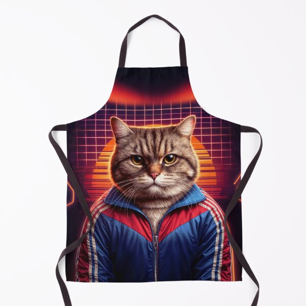 Item preview, Tabby cat in track suit jacket designed and sold by AnnArtshock.