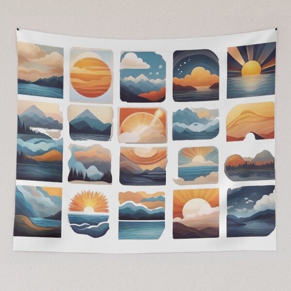 Item preview, Stormy Abstracts (476) designed and sold by WASjourney.