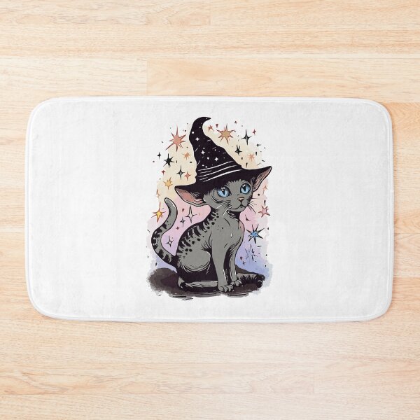 Item preview, Witch Kitty Cat designed and sold by TheRealmWithin.