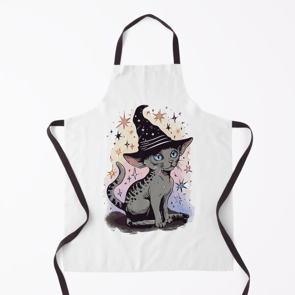 Item preview, Witch Kitty Cat designed and sold by TheRealmWithin.