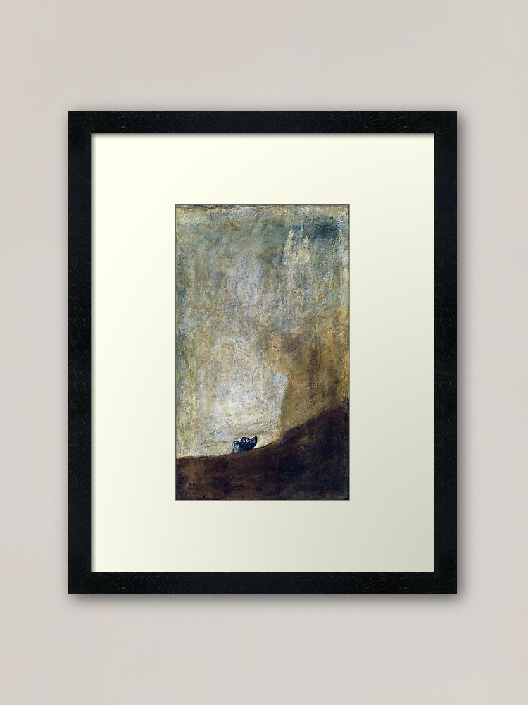 the dog painting goya