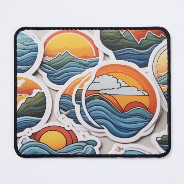 Item preview, Abstract Waterfronts (477) designed and sold by WASjourney.