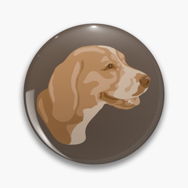 Item preview, DuFauna Brown Beagle Face Portrait designed and sold by DuFauna.