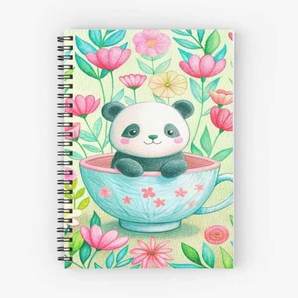 Item preview,  Panda Haven: Bamboo Bliss and Tranquil Teacup designed and sold by CutesyKoala.