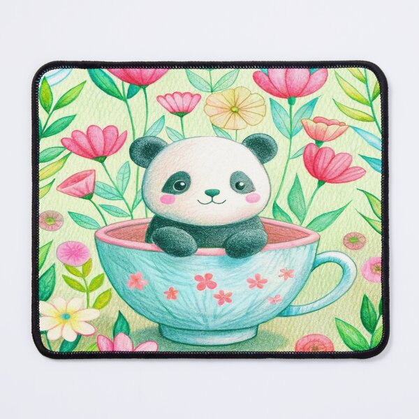 Item preview, Panda Haven: Bamboo Bliss and Tranquil Teacup designed and sold by CutesyKoala.