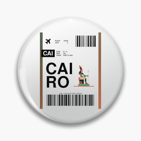 Item preview, Cairo Boarding Pass designed and sold by RabbitK.