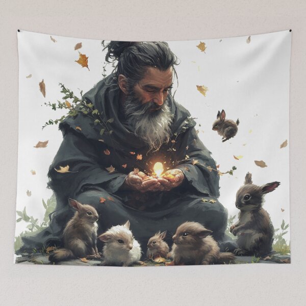 Item preview, Whisperer of the Woods: The Enchanter's Autumnal Companions designed and sold by dungeonwarriors.