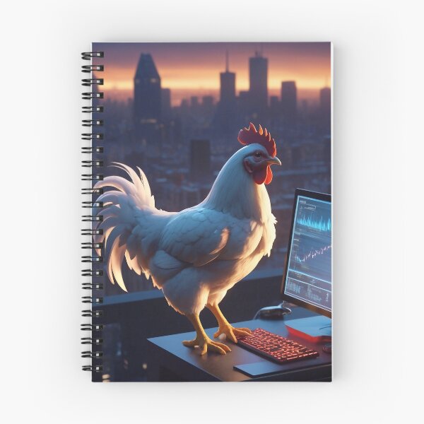 Item preview, Coding chicken designed and sold by m-y-A-I-A-R-T-.