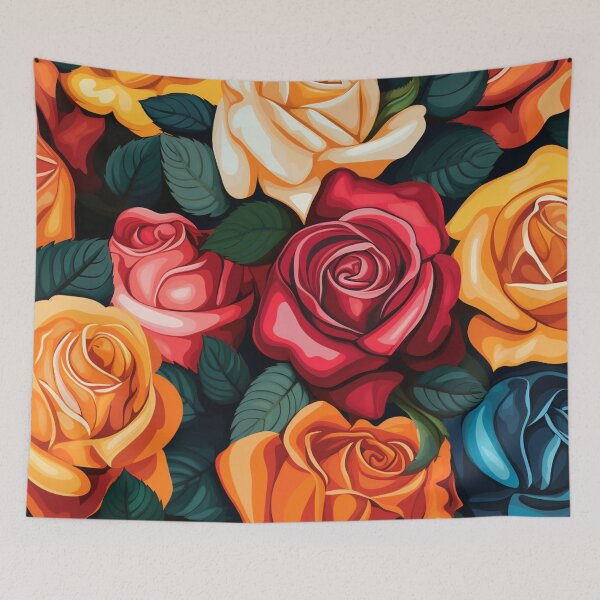 Item preview, Multi Colored Roses designed and sold by Myra365Art.