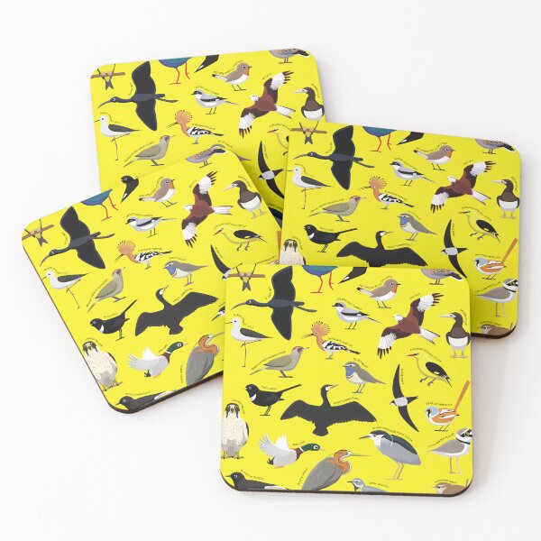 Item preview, European Birds with Name Collection Set 2 designed and sold by SUPERHERON.