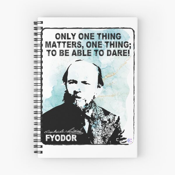 Item preview, Fyodor Dostoyevsky Tribute designed and sold by Claudio Dias Design.