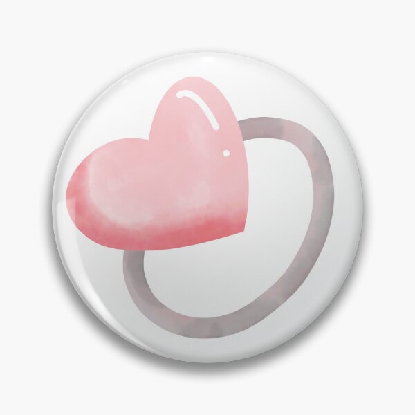 Item preview, Pink heart shape ring, valentine day. designed and sold by Jayjaynaenae.