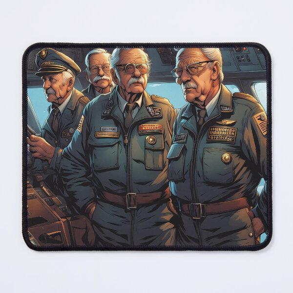 Item preview, Pensioners as commercial aircrew designed and sold by Colin Bentham.