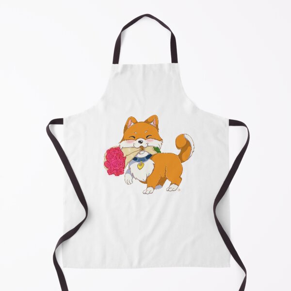 Artikelvorschau, Rosenstrauß mit Shiba Inu Hund entworfen und verkauft von SumireSato4.