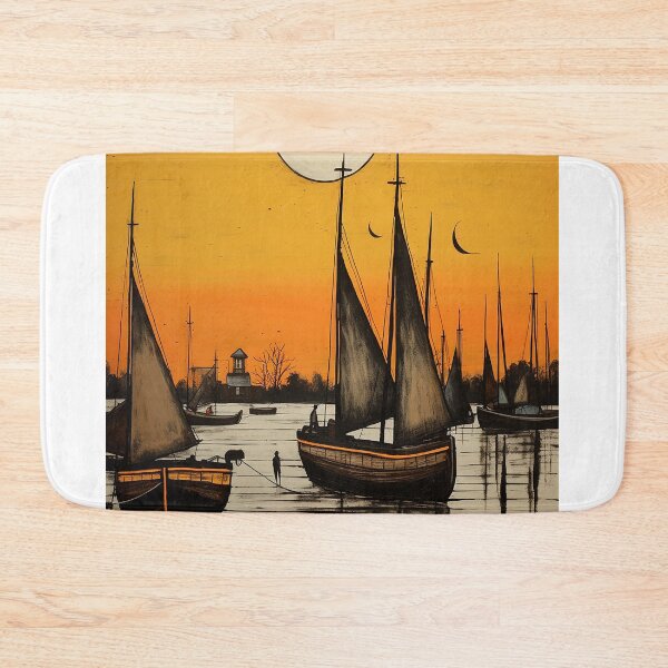 Item preview, Indus river travel vintage colorful anime graphics designed and sold by wonderfulpark.