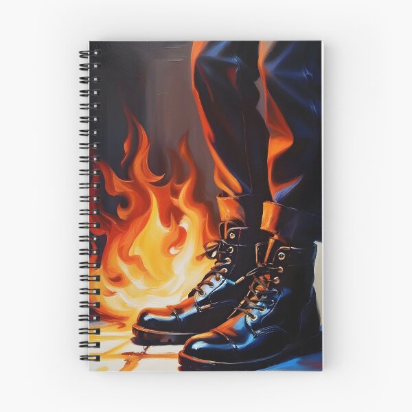 Item preview, Blaze Beneath Boots designed and sold by Mmorkva.