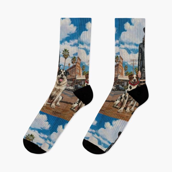 Item preview,  Rockman with two dogs designed and sold by DobryPlan.