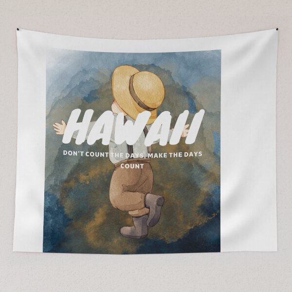 Item preview, Swaying Palms and Skyline Views The Best of Both Worlds in HawaiiCity designed and sold by DesignDistrict7.