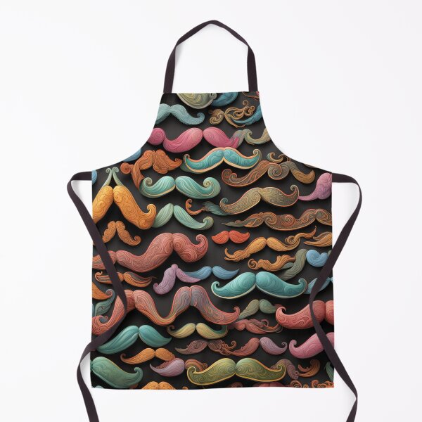 Item preview, Many moustaches.  designed and sold by Joanne Walsh.