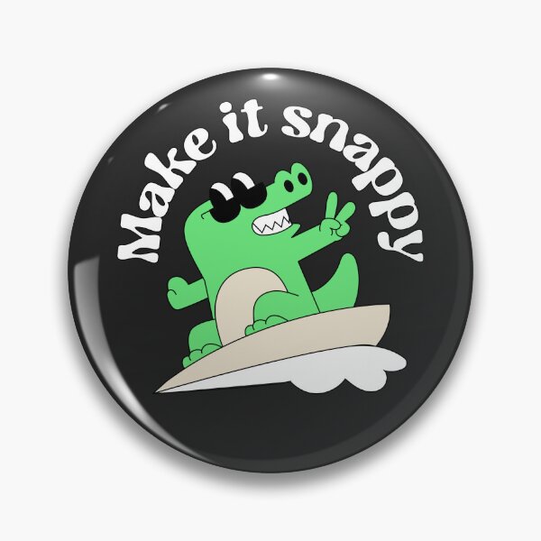 Item preview, Make it snappy - surfing alligator designed and sold by MrLAS.