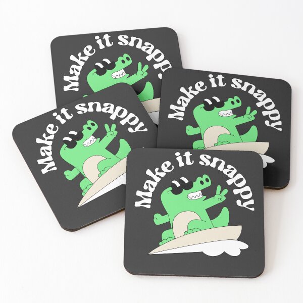Item preview, Make it snappy - surfing alligator designed and sold by MrLAS.